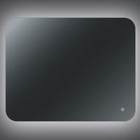 Зеркало с LED-подсветкой MILAN (80*100) /AQUA DE MARCO MIL80/100 — фото 9, Зеркала в ванную комнату