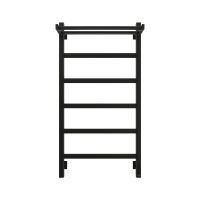 Полотенцесушитель электрический Grota Lore 530х1000 черный Lore 530х1000 RAL9005 EL — фото 5, Электрические полотенцесушители