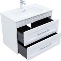 Товар: Тумба с раковиной Aquanet Бостон new 80 (Flat) цв.белый сатин 00345366 - фото 5 Тумба с раковиной Aquanet Бостон new 80 (Flat) цв.белый сатин 00345366 — фото 5, Тумбы с раковиной