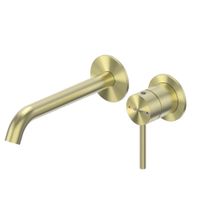 Смеситель ABBER Wasser Kreis 316 AF8112BG-M для раковины скрытого монтажа, золото брашированное — фото 1, Смесители для раковины