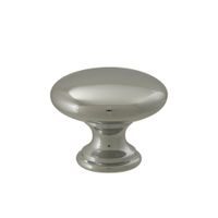 POMOLO Ручка д/мебели 25x20 мм. с крепежом, хром 26290 — фото 1, Комплектующие для мебели в ванной