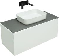 Тумба под раковину Allen Brau Infinity 100 1.21004.WM белый матовый — фото 10, Тумбы под раковину