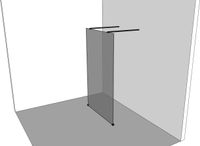 Душевая перегородка Allen Brau Infinity 2 160 3.21055.BA серебро браш — фото 4, Душевые перегородки