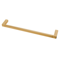 Полотенцедержатель COLOMBO DESIGN MINI Q B5009.OM широкий цвет золото матовое — фото 3, Полотенцедержатели