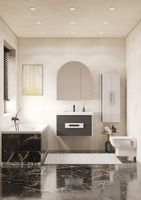 Тумба АР-ДЕКО 85, 2 ящ., серый кобальт (под раковину НЕО КЛАССИК 85) арт-1A280401DD8D0 — фото 11, Тумбы под раковину