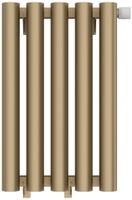 Отопительный радиатор Сунержа Кумир-0 EU50 правый 500х330 5 секций Матовое золото арт-032-0351-5005 — фото 6, Радиаторы отопления