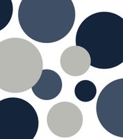 шторка д/в тканевая 180х200см "Сферы" MZ-120 — фото 1, Шторки на ванну