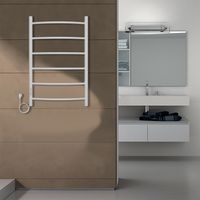 Полотенцесушитель электрический AZARIO VERONA 500/800 6 секций, диммер слева, белый арт-AZ04758W — фото 4, Электрические полотенцесушители