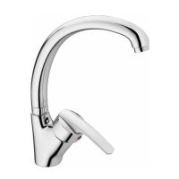 Смеситель для кухни Haiba HB4106, хром — фото 1, Смесители для кухни