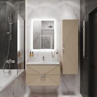 Товар: Тумба подвесная "ЛУКСОР-60 см" с 2-я ящ. беж. матовая (ум. Блисс-60 см.) 106053 - фото 3 Тумба подвесная "ЛУКСОР-60 см" с 2-я ящ. беж. матовая (ум. Блисс-60 см.) 106053 — фото 3, Комоды и тумбы для ванной комнаты