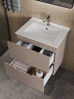 Orange Раковина встраиваемая санфарфор, белая арт-B03-700W — фото 4, Раковины встраиваемые сверху