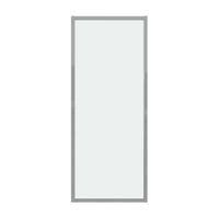 Боковая стенка Grossman Style (100х195) хром,стекло прозрачное, 1 место арт-200.K33.05.100.10.00 — фото 1, Боковые стенки
