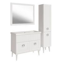 Комплект мебели для (Белый) 124121 — фото 1, Комплекты мебели для ванной