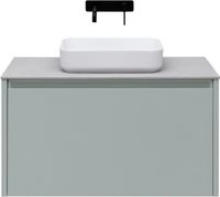 Тумба под раковину Allen Brau Fantasy 100 1.11004.PWM папирус матовый — фото 5, Тумбы под раковину