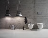 Биде GLOBO 4ALL подвесное с одним отверстием цвет белый матовый арт-MDS09BO — фото 2, Биде подвесные