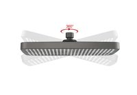 Товар: AQ3040BGM ПОЛАРИС душевая система (смеситель для ванны) 295х195мм, оружейная сталь - фото 6 AQ3040BGM ПОЛАРИС душевая система (смеситель для ванны) 295х195мм, оружейная сталь — фото 6, Душевые системы