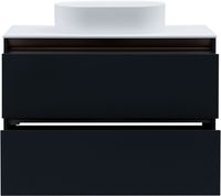 Тумба под раковину Allen Brau Activity 100 1.34014.AM антрацит матовый/олива браш — фото 14, Тумбы под раковину