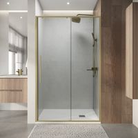 Товар: Дверь в нишу Niagara Nova NG-44-11ASG (110х195) раздвижная,золото сатин,стекло прозрачное,1 место - фото 4 Дверь в нишу Niagara Nova NG-44-11ASG (110х195) раздвижная,золото сатин,стекло прозрачное,1 место — фото 4, Раздвижные душевые двери