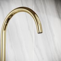 Смеситель для кухни SANCOS Taper с возможностью подключения фильтра для воды, цвет полированное золото, арт. арт-SC4012ZG — фото 6, Смесители для кухни