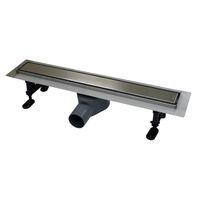 Товар: Душевой лоток AZARIO CERAMIC 500 мм, боковой слив D50, нержавеющая сталь, двухсторонняя решетка с возможностью монтажа "под плитку" арт-AZPP01-50 Ceramic - фото 6 Душевой лоток AZARIO CERAMIC 500 мм, боковой слив D50, нержавеющая сталь, двухсторонняя решетка с возможностью монтажа "под плитку" арт-AZPP01-50 Ceramic — фото 6, Трапы для душа