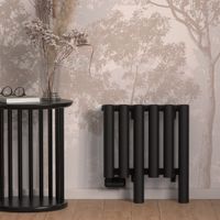 Отопительный радиатор Сунержа Кумир-0 EU50 левый 300х540 8 секций Тёмный титан муар арт-15-0350-3008 — фото 4, Радиаторы отопления