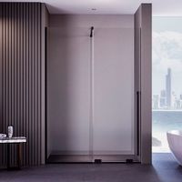 Товар: Душевая дверь Veconi Premium Trento PTDW-50B, 1300x2000, черный матовый, стекло прозрачное PTDW-50B-130-01-C4 - фото 2 Душевая дверь Veconi Premium Trento PTDW-50B, 1300x2000, черный матовый, стекло прозрачное PTDW-50B-130-01-C4 — фото 2, Раздвижные душевые двери