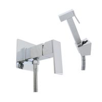 Смеситель Loira для биде с душевой лейкой с нажимным механизмом метал., LR547/1 — фото 1, Смесители для биде