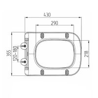 Товар: Сиденье для унитаза Grossman GR-4453/4471S тонкое,белое,1 место GR-49K2653/71S - фото 5 Сиденье для унитаза Grossman GR-4453/4471S тонкое,белое,1 место GR-49K2653/71S — фото 5, Сиденья для унитаза