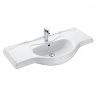 AMERICA Мебельная раковина 105, белая, ROCA 7327205000 — фото 1, Раковины встраиваемые сверху