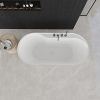 Ванна AQUAme акриловая отдельностоящая арт-AQM3505GW-R — фото 6, Акриловые ванны