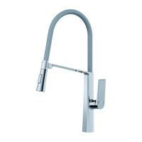 Смеситель для кухни с гибким изливом и режимом душ Haiba , хром арт-HB73827 — фото 1, Смесители для кухни