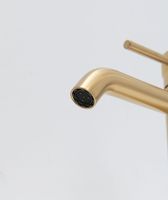 Смеситель для раковины Allen Brau Priority 5.31A01-GB золото — фото 1, Смесители для раковины