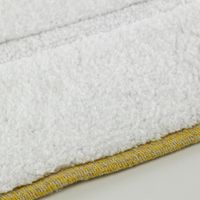 Товар: Коврик д/ванной комнаты 60х100 см., вышивка логотип MIGLIORE, белый, окантовка золото 31923 - фото 2 Коврик д/ванной комнаты 60х100 см., вышивка логотип MIGLIORE, белый, окантовка золото 31923 — фото 2, Коврики для ванной комнаты