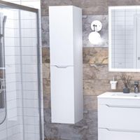 Товар: Пенал Aquanet Практика 30 белый матовый 00330461 - фото 3 Пенал Aquanet Практика 30 белый матовый 00330461 — фото 3, Пеналы для ванной комнаты