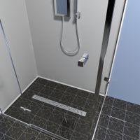 Товар: К-т водоотводящий желоб DP20-800 из нержавеющей стали + Декор. решетка DR20-800 арт-DP20800-DR20800 - фото 2 К-т водоотводящий желоб DP20-800 из нержавеющей стали + Декор. решетка DR20-800 арт-DP20800-DR20800 — фото 2, Душевые лотки