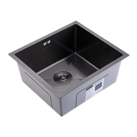 Кухонная мойка Splenka S700.5045.09, графит — фото 1, Кухонные мойки