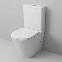 Унитаз напольный Grossman (605х380х825) безободковый,белый матовый с тонкой крышкой,микролифт,смыв торнадо,2 места арт-GR-4450MSQ — фото 3, Напольные унитазы