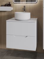 Товар: Orange Line Li-60TuwMDF+B07-345W тумба с раковиной подвесная 60 см, белый Li-60TuwMDF+B07-345W - фото 5 Orange Line Li-60TuwMDF+B07-345W тумба с раковиной подвесная 60 см, белый Li-60TuwMDF+B07-345W — фото 5, Тумбы с раковиной