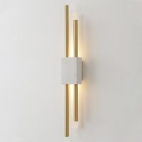 Бра арт-CARTA AP6W LED WHITE/BRASS — фото 2, Бра