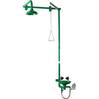 Аварийный душ и раковина для глаз установка над дверью, полипропилен., шт SC740 — фото 1, Аксессуары и оборудование для общественных мест