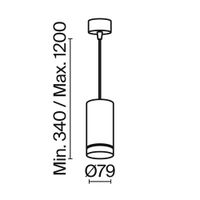 Товар: Подвесной светильник Technical P085PL-12W4K-B - фото 2 Подвесной светильник Technical P085PL-12W4K-B — фото 2, Подвесные светильники