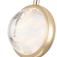 Светильник подвесной арт-CIELO SP6W LED GOLD — фото 4, Подвесные светильники