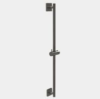 Штанга для душа, Gessi, Rilievo, длина штанги, мм-800, держатель ручного душа-есть, цвет-Black Metal Brushed PVD арт-59244.707 — фото 2, Штанги для душа
