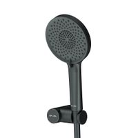 Товар: F01185A022 X-Joy душ набор, шланг 1750мм, держатель ручного душа, ручной душ 120 мм, 3 функции, черн - фото 2 F01185A022 X-Joy душ набор, шланг 1750мм, держатель ручного душа, ручной душ 120 мм, 3 функции, черн — фото 2, Душевые гарнитуры