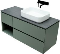 Товар: Тумба под раковину Allen Brau Infinity 120 1.21007.CGM R олива матовый - фото 7 Тумба под раковину Allen Brau Infinity 120 1.21007.CGM R олива матовый — фото 7, Тумбы под раковину