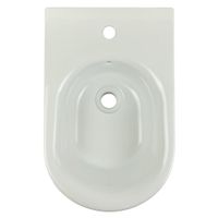 MONACO Биде подвесное, белая керамика, декор золото 32070 — фото 5, Биде подвесные