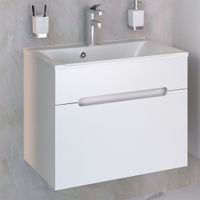 Тумба подвесная с умывальником OLIVIA 65 /1 ящ/ AQUA DE MARCO 5065COLI/H — фото 1, Тумбы с раковиной