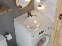 Товар: Раковина на стиральную машину Buta 60 4627173210348 - фото 4 Раковина на стиральную машину Buta 60 4627173210348 — фото 4, Раковины на стиральную машину