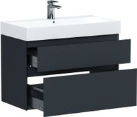 Тумба под раковину Allen Brau Infinity 85 антрацит матовый арт-1.210026.AM — фото 4, Тумбы под раковину