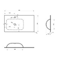 Товар: Тумба с раковиной ORKA Lisbon 90 подвесная, белый матовый арт-5001426 - фото 7 Тумба с раковиной ORKA Lisbon 90 подвесная, белый матовый арт-5001426 — фото 7, Тумбы с раковиной